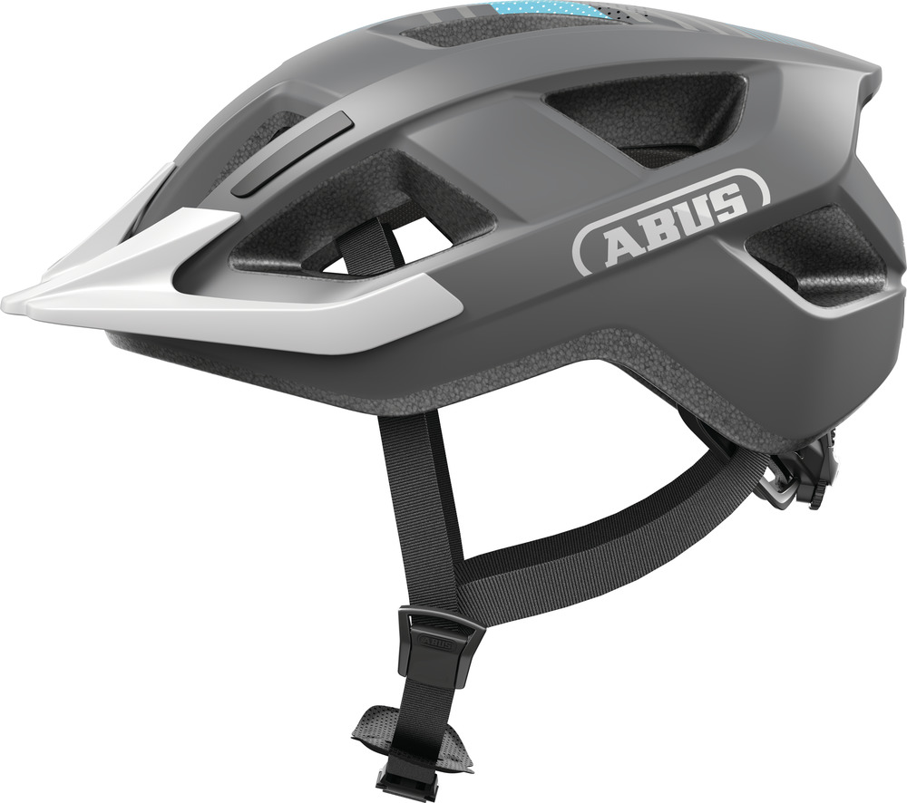 Abus Helm Aduro 3.0 race grey  Gr. M 52-58