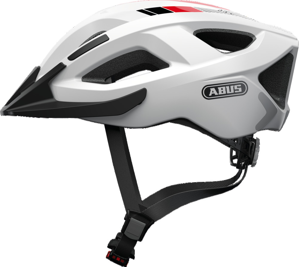 Abus Helm Aduro 2.0 race white Gr. L 58-62