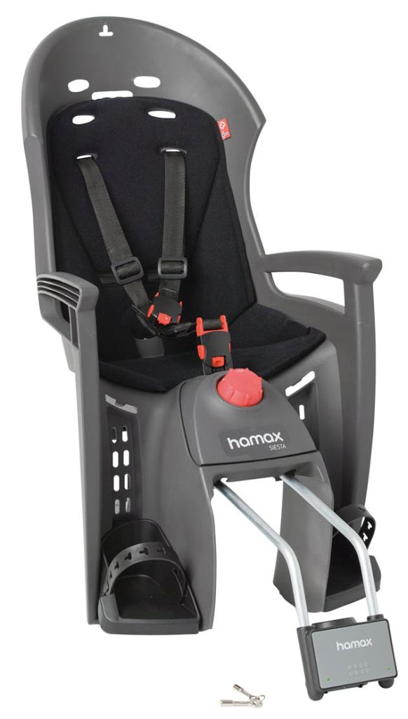 Hamax Kindersitz Siesta Adapter absperrbar, Rückenverstellung 22 Grad