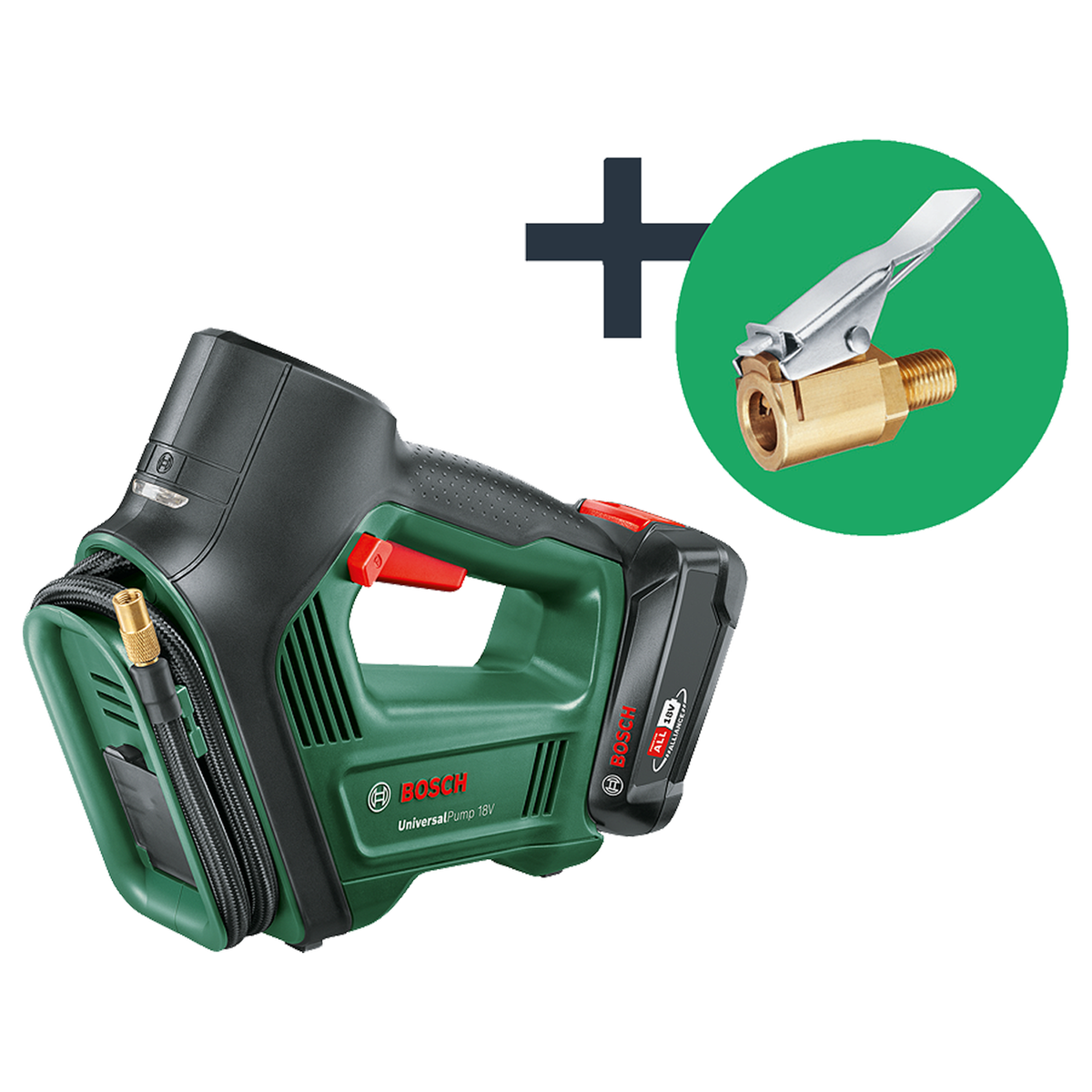 UniversalPump 18V Akku-Druckluftpumpe (EU-Version)