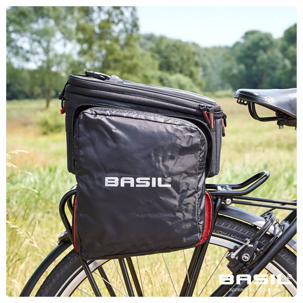 Basil Sport Design Mik  Gepäckträgertasche 7-15L, schwarz