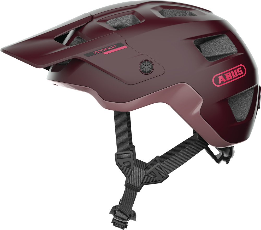 Abus Helm MoDrop wildberry red Gr. M 54-58