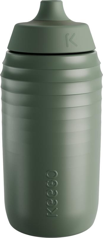 Trinkflasche Keego 500ml gravel green