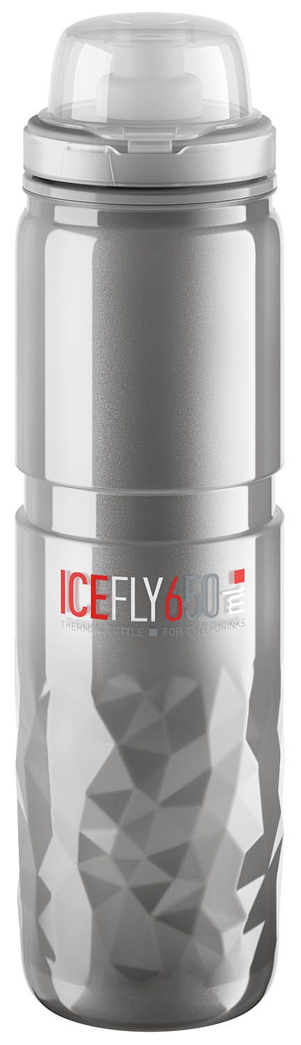 Trinkflasche Ice Fly 650ml Thermo, clear