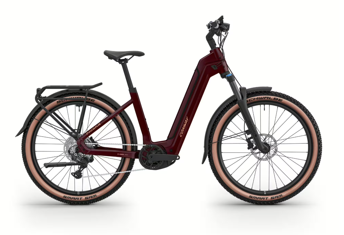 E-Bike Conway Cairon SUV C1.0 burgundy matt