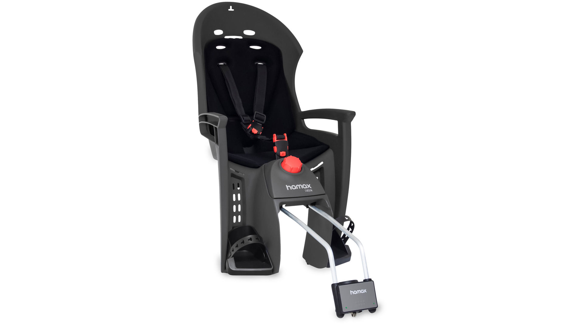 HAMAX Kindersitz "Siesta" dunkelgrau-schwarz